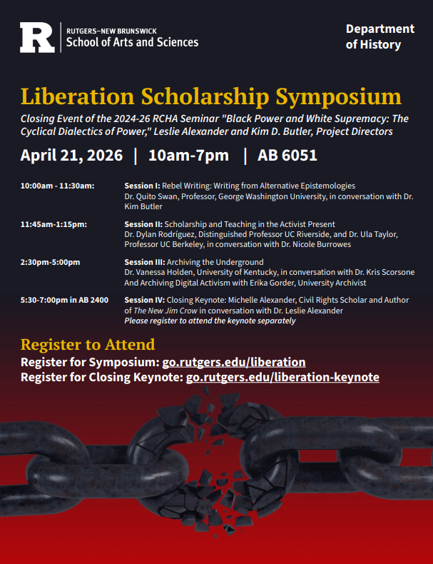 LIBERATION SCHOLARSHIP SYMPOSIUM